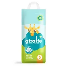 Трусики-подгузники LOVULAR GIRAFFE XL 12-18 кг, 46 шт/уп