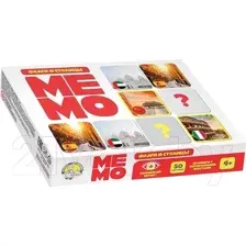 Настольная игра Десятое королевство Мемо. Флаги и столицы 03596