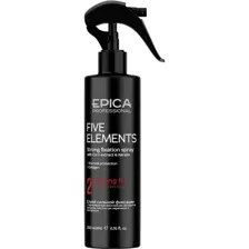Спрей для волос EPICA Professional средней фиксации с термозащитным комплексом Five Elements, 200 мл