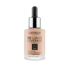 Тональная основа для лица "HD Liquid Coverage" тон: 010, light beige