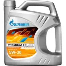 Масло моторное Gazpromneft Premium C3 5W-30, 5л.