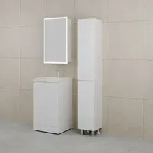 Symbolite Тумба под умывальник Батлер Люкс Plus 1 ящик (белый глянец)