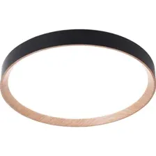 Потолочный светильник Ambrella light FZ1326 BK/LWD, черный/светлое дерево