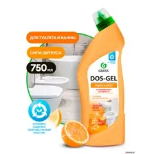 GRASS - Универсальный чистящий гель "DOS GEL" Сила цитрусов, 750мл / 125678