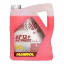 Антифриз MANNOL 96540 красный готовый G12 5 л