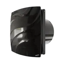 Вентилятор накладной ERA D100 Wave Black classic