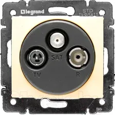 Розетка Legrand Valena 695639 (слоновая кость)