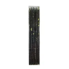 Набор свечей для торта S.G. Home SG-CC-6GL (6 шт, черный/золото)