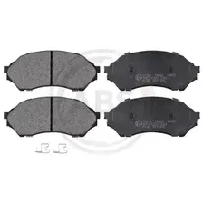 Тормозные колодки дисковые передняя ось A.B.S. 37186