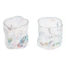 Набор стаканов, 2 шт., 230 мл, серия Ice Rock Opal Glow, PERFECTO LINEA