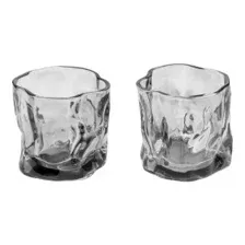 Набор стаканов, 2 шт., 230 мл, серия Ice Rock Smoke Grey, PERFECTO LINEA
