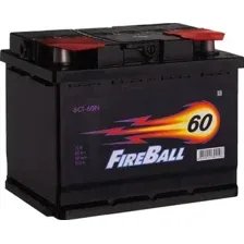 Автомобильный аккумулятор FireBall 6СТ-60 N (60 А·ч)