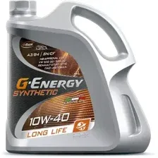 Моторное масло G-Energy Synthetic Long Life 10W-40 4л