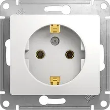 Розетка Systeme Electric Glossa GSL000143 (белый)