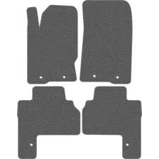 Комплект ковриков для авто Alicosta SsangYong Actyon (suv / C100) 2005 - 2013 (серый, ромб)