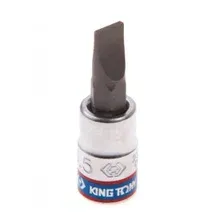 Головка торцевая 1/4" с вставкой-битой SL5,5х37 мм KING TONY 203255