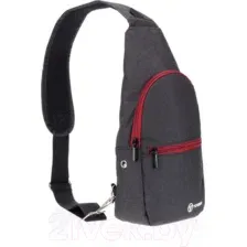 Рюкзак Torber T062-BRD (черный/бордовый)