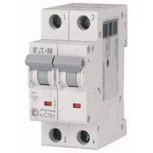 Выключатель автоматический HL-C10/2, 2P, 10A, хар-ка C, 4.5kA, 2M