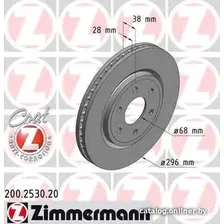Тормозной диск Zimmermann 200253020
