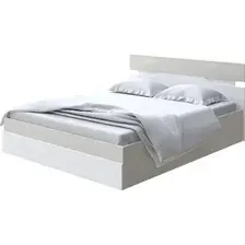 Кровать PROxSON Milton с ПМ 140x190 (дуб шамони светлый 124/белый)