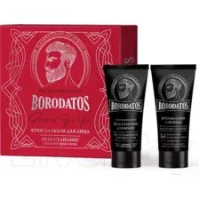 Набор косметики для лица и волос Borodatos Respect For You Крем-бальзам для лица+Гель для укладки волос (75мл+75мл)