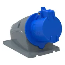Розетка силовая стационарная 16А 200-250В 2PPE IP44 IEK Magnum ССИ-113 (PSN11-016-3)