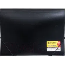 Папка для бумаг BRAUBERG Business 224145 (черный)
