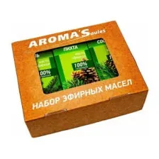 Набор эфирных масел Aroma Saules Хвойный, 3*10 мл