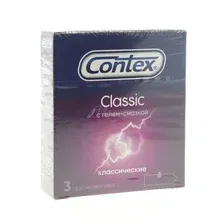 Гладкие презервативы Contex №3 Classic классические (3 шт)
