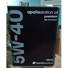 Моторное масло Idemitsu Apollostation Oil Premium 5W-40 (SN/C3), 4л