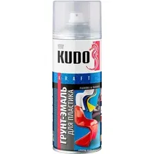 Грунт-эмаль Kudo для пластика RAL 9003 0.52 л (белый)