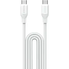 Кабель Momax 1-Link DC23W USB-C/USB-C, white, 1.2 м