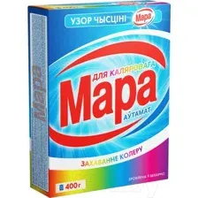 Стиральный порошок Мара Узор Чысцiнi Для цветного (Автомат, 400г)