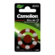 Батарейка Camelion ZA10 BL6 6 шт