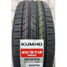 Автомобильные шины Kumho Ecsta HS52 205/55R16 91V