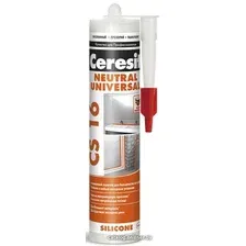 Герметик Ceresit Neutral CS 16 нейтральный (280 мл, прозрачный)