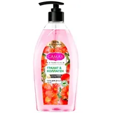 CAMAY Гель для душа  BOTANICALS Цветы граната 750 мл