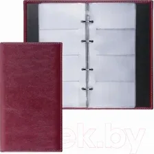 Визитница Brauberg Imperial / 231665 (бордовый)