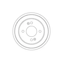 Тормозной барабан TRW DB4548