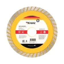 Диск алмазный отрезной Turbo волна 125x22.2x2x10 мм KRANZ KR-90-0131