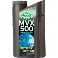 Моторное масло Yacco MVX 500 4T 15W50 (1л)