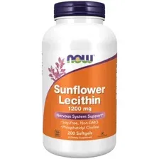 Sunflower Lecithin 1200 mg, 200 капс