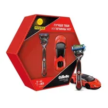 Подарочный набор Gillette Fusion Proglide Power 1 сменная кассета + машинка