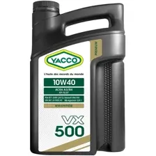 Моторное масло Yacco VX 500 10W-40 4л