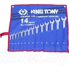 Набор ключей King Tony 1215MRN01 (14 предметов)