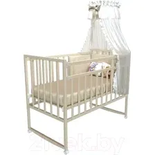 Детская кроватка VDK Magico Mini / Кр1-02м (слоновая кость)