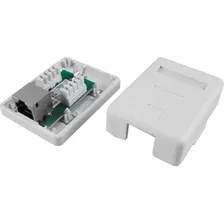 Розетка компьютерная Hyperline SB1-1-8P8C-C5E-SH-WH