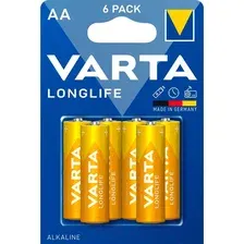 Комплект батареек Varta Longlife LR6 (6шт)