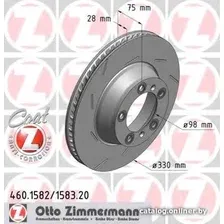 Тормозной диск Zimmermann 460158320
