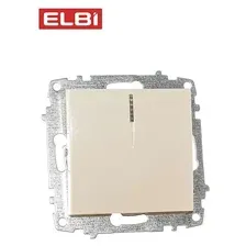 Выключатель Elbi Zena-Vega 609-010300-201 (кремовый)